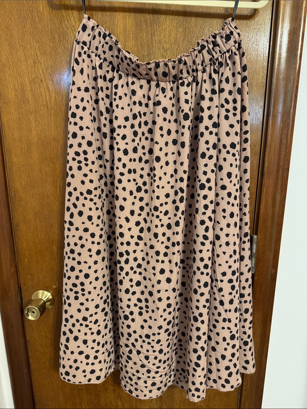 Women's Dot A-Line Skirt